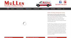 Desktop Screenshot of mullenplumbing.com